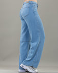 Jean Confort Azul Claro Wide Leg