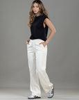 Pantalón Confort Ivory Bota Recta