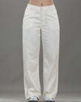 Pantalón Confort Ivory Bota Recta