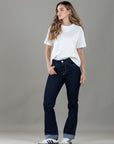 Jeans Stretch Azul Cinco Bolsillos