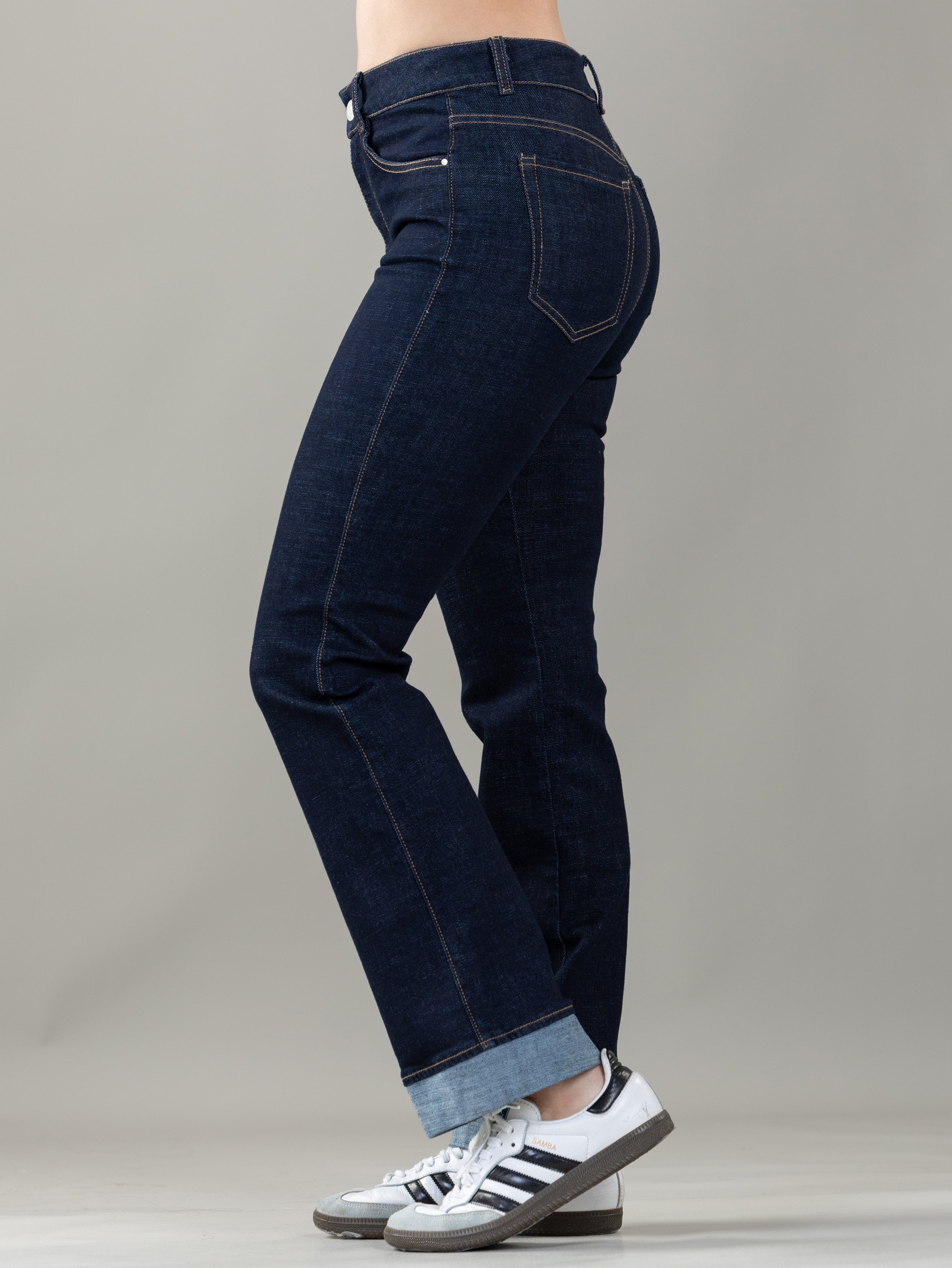 Jeans Stretch Azul Cinco Bolsillos