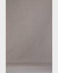 Pantalón Mom Gris Bolsillo Diagonal y Bolsillo Ribete